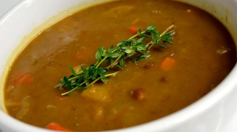 Ham Bone & Gungo Peas Soup image