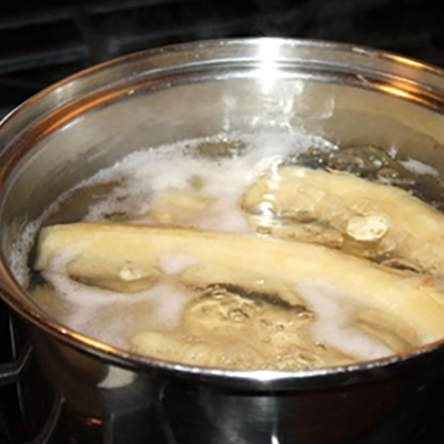 Boiled Green Banana image